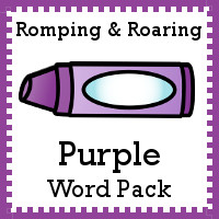 Free Romping & Roaring Color Pack Purple – 3 Dinosaurs