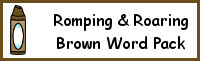 Romping & Roaring Color Pack Brown