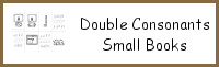 Double Consonants Small Books