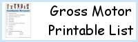 Gross Motor Printable List