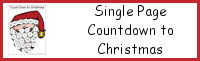 Single Page Countdown to Christmas