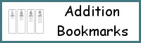 Addition Bookmark Printables