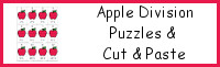 Apple Division Cut & Paste & Puzzles