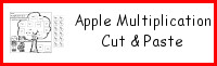 Apple Cut & Paste Multiplication