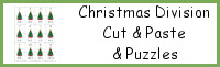 Christmas Division Cut & Paste & Puzzles Printables