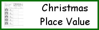 Christmas Place Value Printable