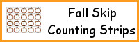 Fall Skip Counting Strips