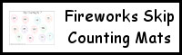 Fireworks Skip Counting Mats from 1 to 12