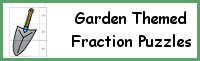 Garden Themed Fraction Puzzles