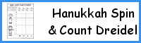 Hanukkah Spin & Count Dreidel