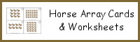 Horse Array Cards & Worksheets