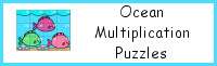 Ocean Multiplication Puzzles