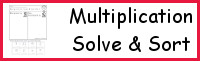 Multiplication: Solve & Sort