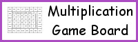 Multiplication Game Boards