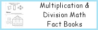 Multiplication & Division Math Fact Books