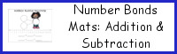 Math Number Bond Mats: Addition & Subtraction