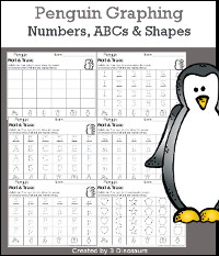 Penguin Graphing Set 