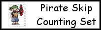 Pirate Skip Counting Selling Set