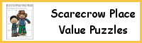 Scarecrow Place Value Puzzles