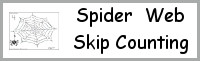 Spider Skip Counting Mats