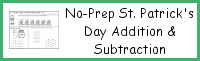 No-Prep St. Patrick's Day Themed Multiplication & Division