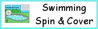 Swimming Spin & Cover Printable: Numbers, Addition & Multiplication