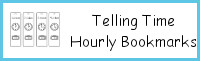 Hourly Telling Time Bookmarks