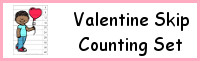 Valentine Skip Counting Pack