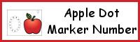 Apple Number Dot Marker & Counting