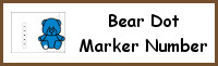 Bear Number Dot Marker & Counting