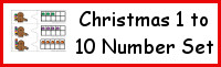 Christmas Number Set 1 to 10