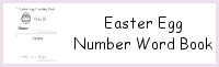 Easter Egg Number Word Counting Book