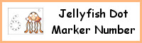 Jellyfish Number Dot Marker & Counting