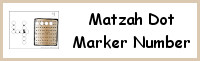 Matzah Number Dot Marker & Counting Printable