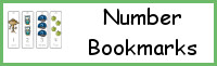 Number Bookmark Printables