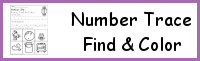 Number Find Color & Trace