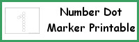 Number Dot Marker Printable