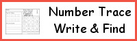 Number: Trace, Write & Find the Number