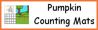 Pumpkin Themed Number Counting Mats