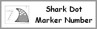 Shark Number Dot Marker & Counting