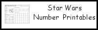 Star Wars Number Printables