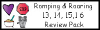 Romping & Roaring Number 13, 14, 15, 16 Review Pack (with Baking Theme)