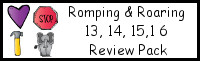 Romping & Roaring Number 13, 14, 15, 16 Review Pack (with Tools Theme)