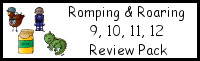 Romping & Roaring Number 9,10,11,12 Review Pack (with Superhero Theme)