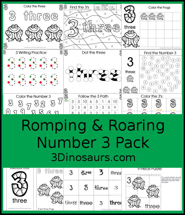 Romping & Roaring 3 Pack