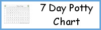 7 Day Potty Chart