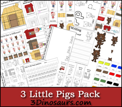 3 Little Pigs Printables