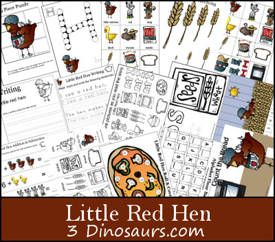 Little Red Hen Printables