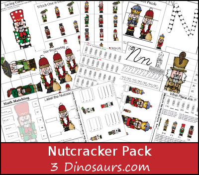 Free Nutcracker Pack - 3Dinosaurs.com
