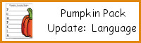 Pumpkin Pack: Language Activities